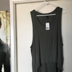 Olive Knit Top