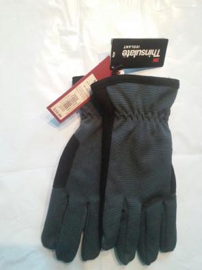 Merona Touchscreen Gloves Gray Black M