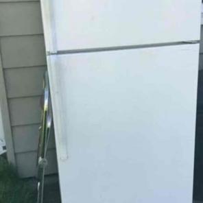 White fridge
