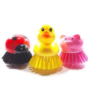 Set of 3 scrub brushes, cute characters
