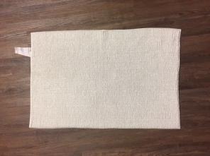 White Bath Rug