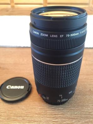 Canon EF 75-300mm Lens Never Used MINT