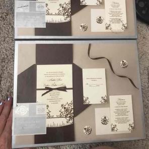 50 Gartner wedding/party invitations Set