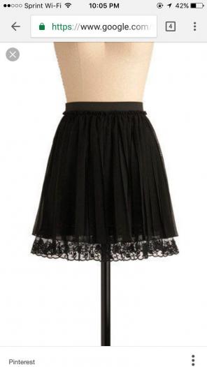 Modcloth Just Sway Yes Skirt