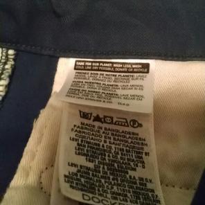 Mens Docker Dress Pants 33 X 32