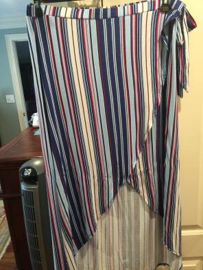 Skirt With Faux Wrap