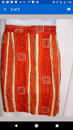 Mock wrap around skirt. Size 20.
