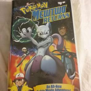 Pokemon Mewtwo Returns vhs