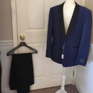 Royal Blue Tuxedo by Eleganza Platinum