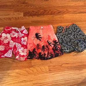 3 Boys Swimming Trunks