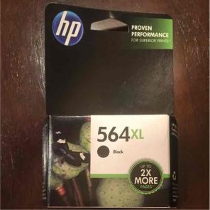 HP 564XL black ink New in box, unopened