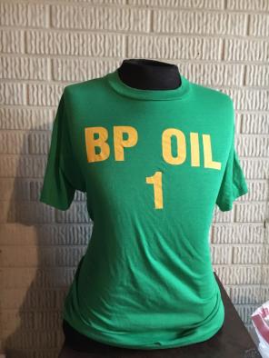 Vintage BP Oil Green Shirt