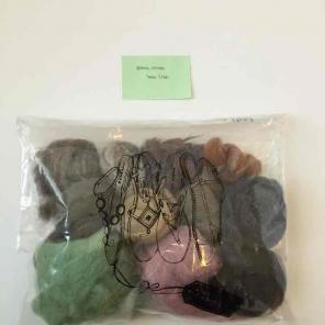 Variety of Roving Wool for Needlefelt