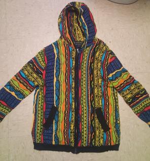 Coogi sweater zip up rare