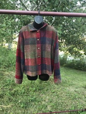 Soft Plaid Fall Jacket