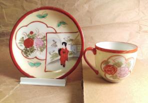 China Porcelain Tea Cup & Saucer