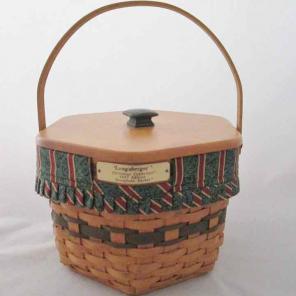 LONGABERGER 1997 CHRISTMAS BASKET
