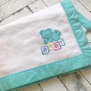 Vintage Cuddle Time Baby Blanket