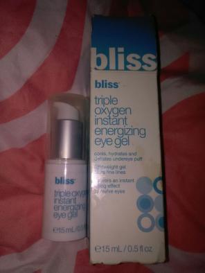 Bliss Triple oxygen instant ener eye gel