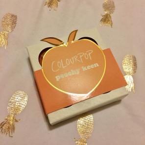Colourpop peachy keen Set Of 4