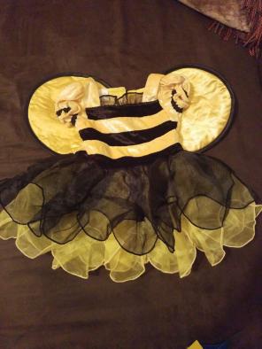 Bumble bee costume size 12 mos