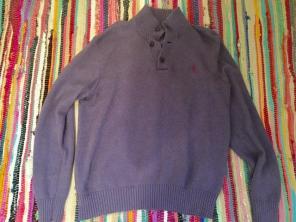 Polo Ralph Lauren Button Sweater L Mens