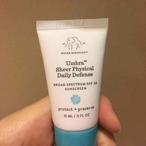 Drunk elephant physical sunscreen SPF 30