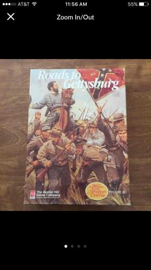 Roads To Gettysburg Board Game