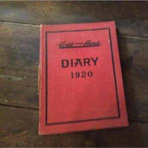 1920 diary