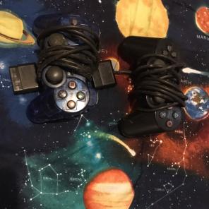 2 PS2 Controllers