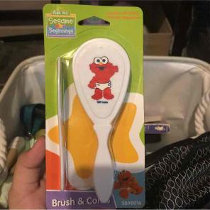 Sesame Beginnings Brush and Comb