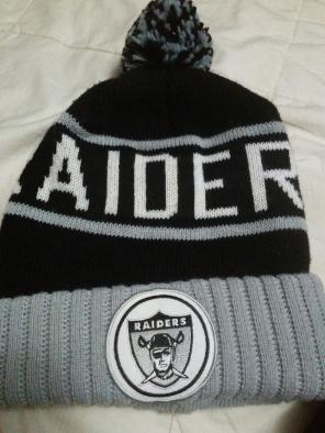Raiders beanie