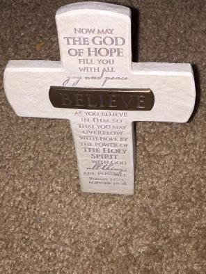 Desktop Cross Believe
