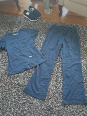 Small Gray scrubs