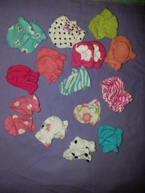 Baby girl gloves