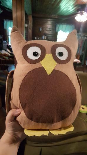 Hand made owls