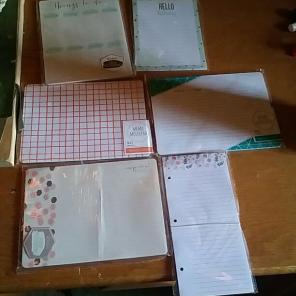 Target dollar spot list pads lot of 17pc