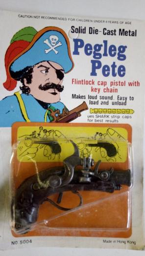 Vintage miniature flintlock cap gun