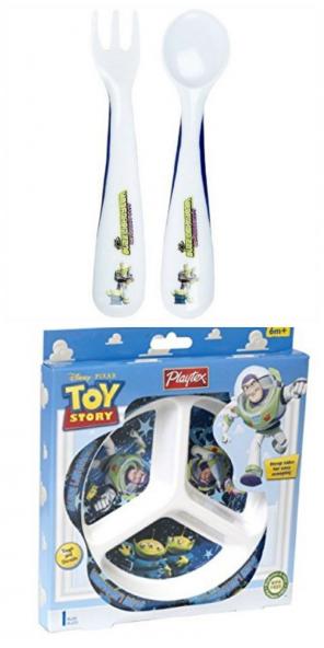Playtex Toy Story mealtime Utensils Set