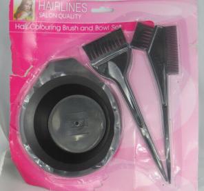 Hair Colouring Brush and Bowl Set