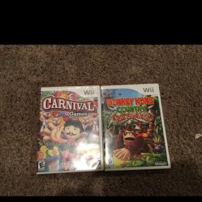 Carnival Games and Donkey Kong.