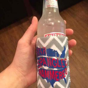 4th of July koozie