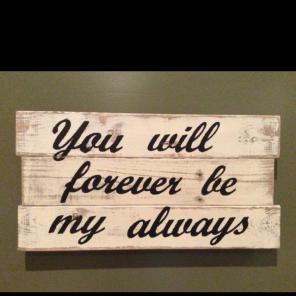 Handmade Pallet And Recycled Wood Sign