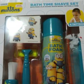 MINIONS BATH TIME SHAVE SET! New