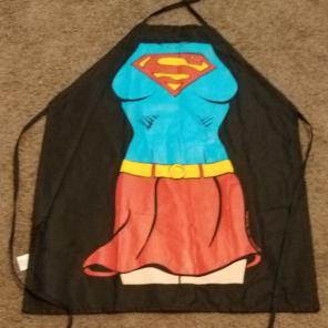 NWOT Superwoman Apron