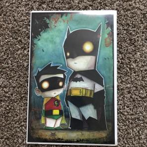 Batman & robin art By Christopher Umiga