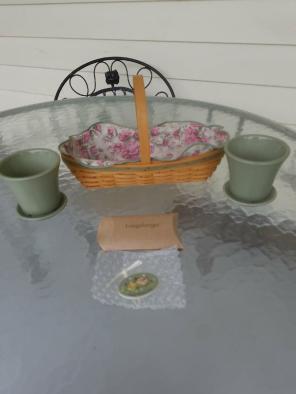 Longaberger basket combo