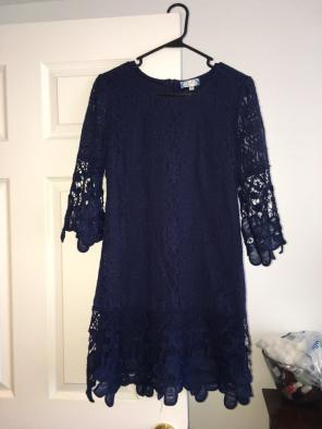 Blue Lace Dress