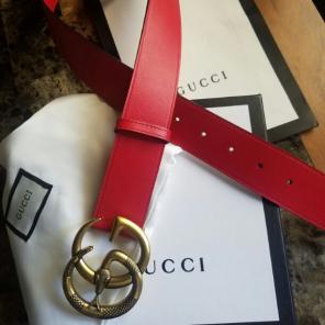 Authentic Snake Gucci Belt