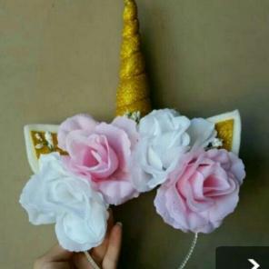 Unicorn Headband used once